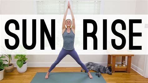 Sunrise Yoga | 15-Minute Morning Yoga Practice - YouTube