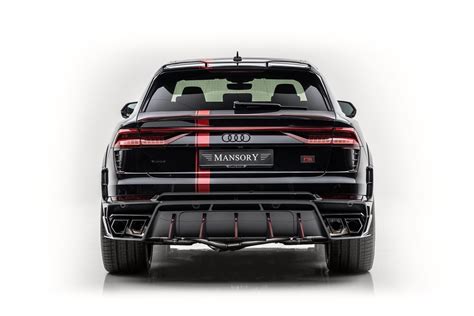 Mansory Audi RS Q8 Is Batman's Murdered Out quattro SUV - autoevolution