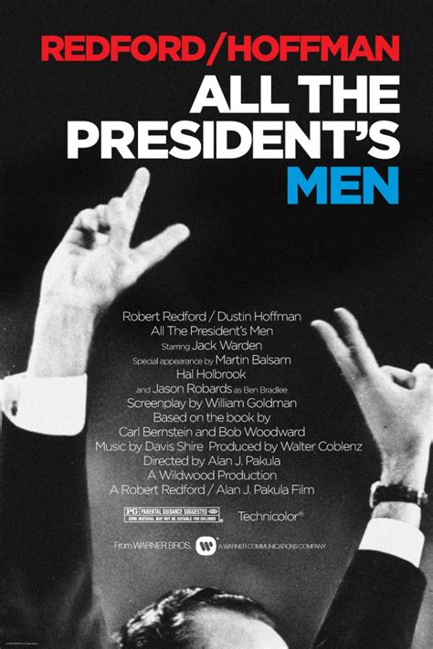 All The President’s Men | Poster By Robert Armstrong