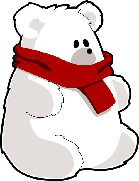 Polar Bear Ice · Free vector graphic on Pixabay