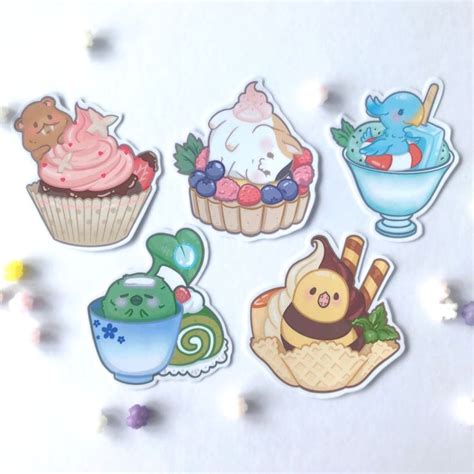 FFXIV Minion Sweets Vinyl Sticker Pack 2.5 Inch Glossy Vinyl - Etsy | Vinyl sticker, Cute ...