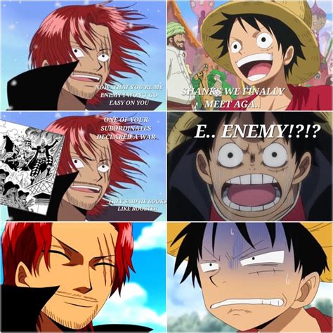 Shanks and Luffy Reunion : r/MemePiece