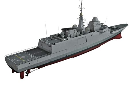 Modern Frigate 3D Model - TurboSquid 1996277