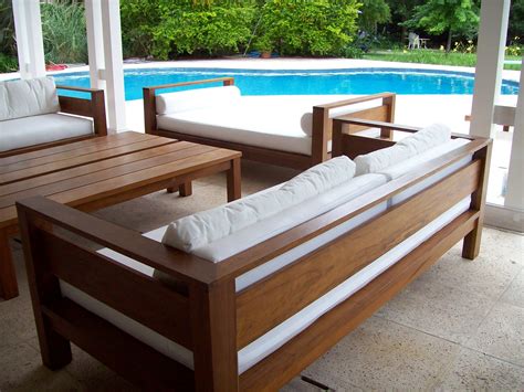 muebles galeria exterior en madera | Outdoor furniture plans, Furniture ...