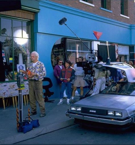 Rare Behind The Scenes BTTF | Хорошие фильмы, Назад в будущее, Фильмы