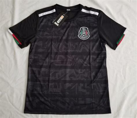 Men's Mexico National Team 2019 Unbranded Black Soccer Jersey | eBay