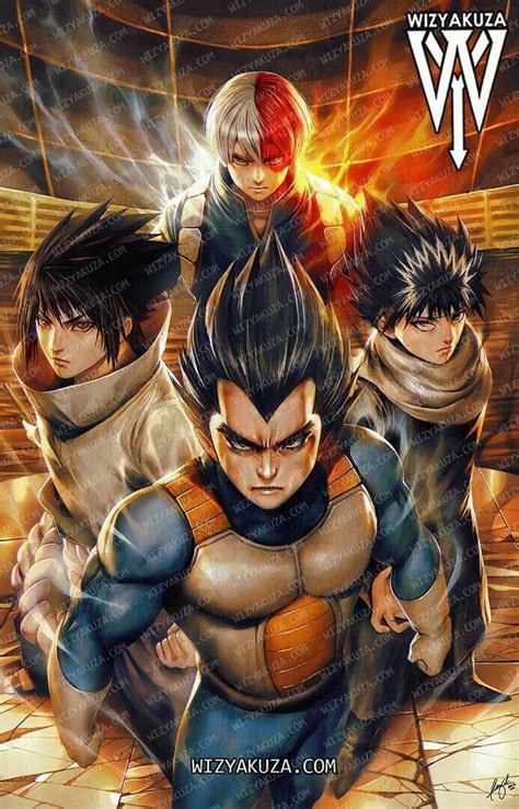 Vegeta And Sasuke Fusion