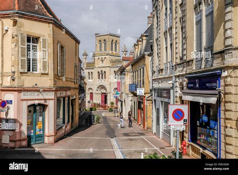 France, Saone et Loire, Digoin, Notre Dame de la Providence church Stock Photo - Alamy