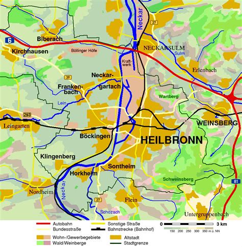 Heilbronn Map - Germany