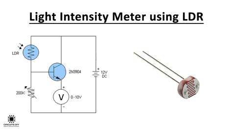 Light Intensity Meter using LDR