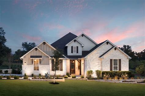 Double Eagle Ranch | Austin New Homes | Scott Felder Homes | Manor exterior, Estate homes, New homes