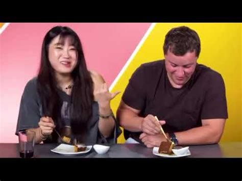 Americans try South African food for the first time! (Malva pudding) - YouTube