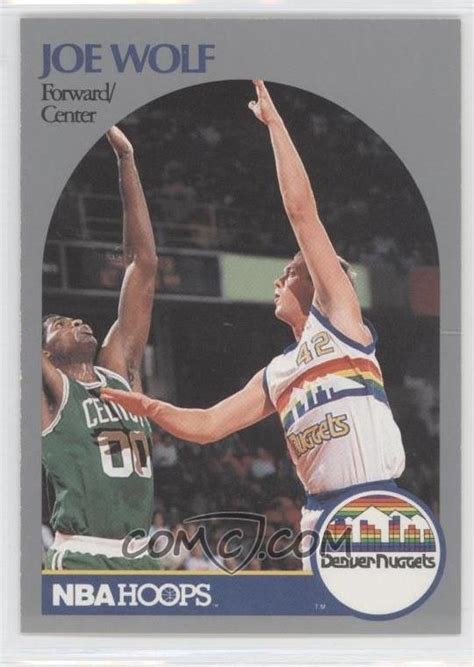 1990-91 NBA Hoops - [Base] #412 - Joe Wolf