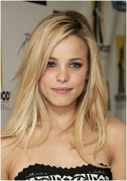 Blonde Long Layers on Medium Length Hair - PoPular Haircuts