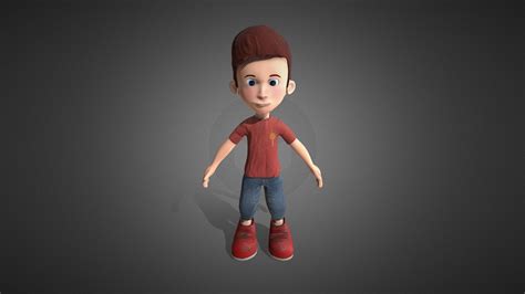 Boy Character - Cartoon - Download Free 3D model by neshallads [1a6f93e ...