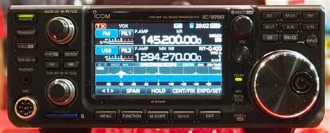 Icom IC-9700 VHF/UHF/1.2GHz Prototype Transceiver