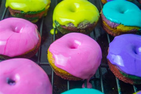 Rainbow Donuts (with just 5 ingredients) | Fun Money Mom