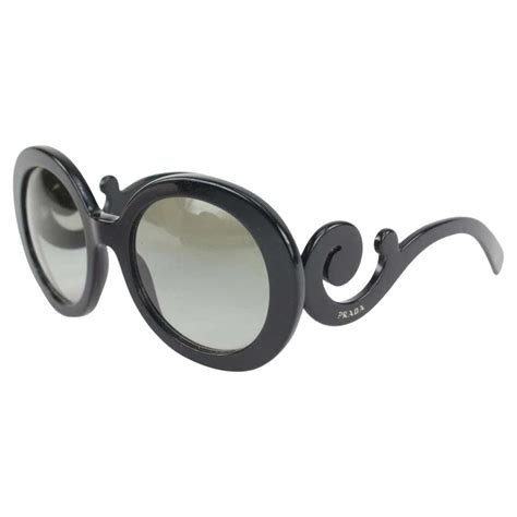 Prada Retro Wood Sunglasses For Sale at 1stDibs