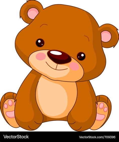 Teddy bear Royalty Free Vector Image - VectorStock