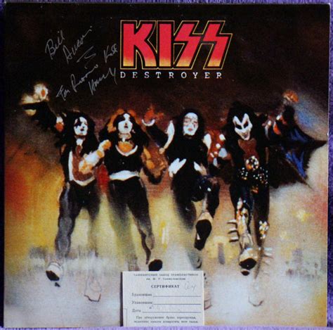 Kiss Destroyer Album Cover