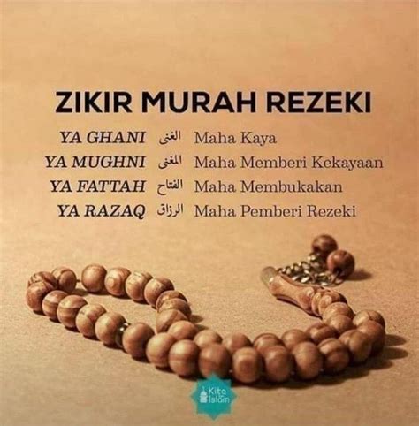 Zikir Murah Rezeki - Doa mustajab u0026 zikir pembuka rezeki pelunas utang penghapus kesusahan ...