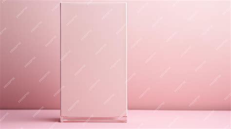 Premium AI Image | Perfume Product in Minimalist Package Isolated Pink Background