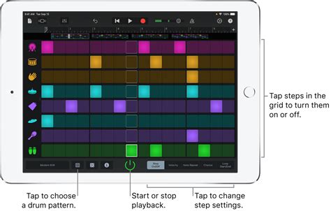 Use the Beat Sequencer in GarageBand for iPad - Apple Support