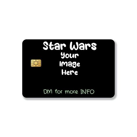 Star Wars Customizable Credit/debit Card Skin Decal Sticker Vinyl - Etsy