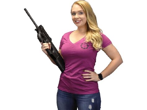 Classic Firearms Women's V-Neck T-Shirt - Berry