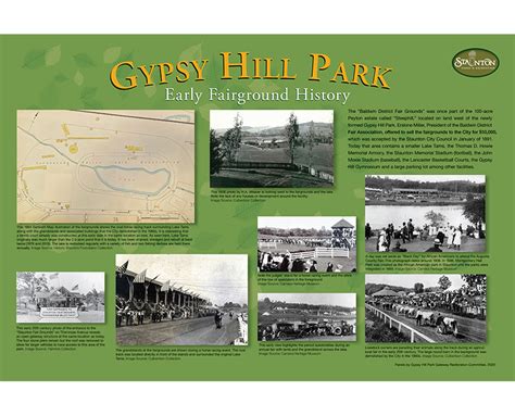 Gypsy Hill Park Gateway & Interpretive Signs – Frazier Associates