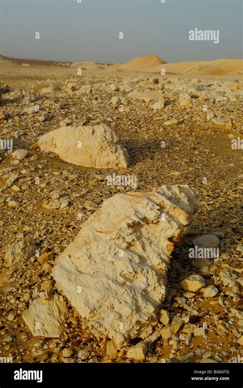 Sand dunes and rocks in the Western desert of Egypt Stock Photo - Alamy