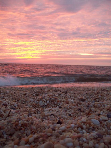 if you've never been, go to Cape May, New Jersey. search the pebbles on Sunset Beach (a.k.a. the ...