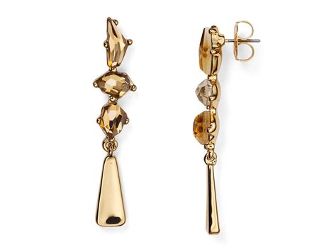 Lyst - Robert Lee Morris Drop Earrings in Metallic