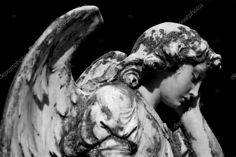 Sad Angel Statue