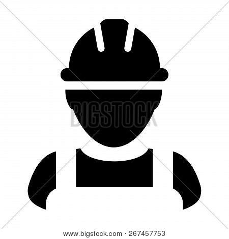 Safety Worker Icon Vector & Photo (Free Trial) | Bigstock