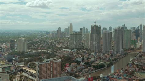 Manila City Skyline Philippines Stock Video - Video of philippines ...