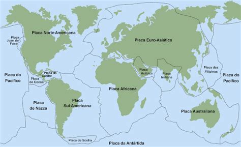 Placas Tectonicas Mapa - Mapa De Rios