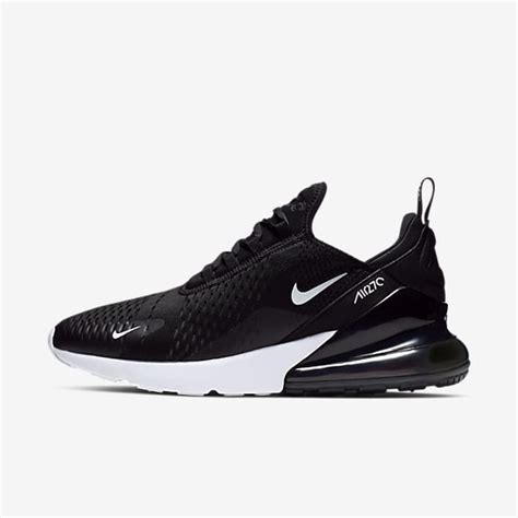 Men's Triple Black Air Max 270 Shoes. Nike GB