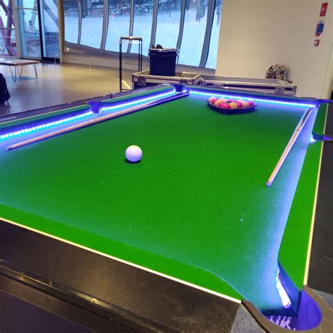 LED Pool Table | American pool table, Pool table, Pool