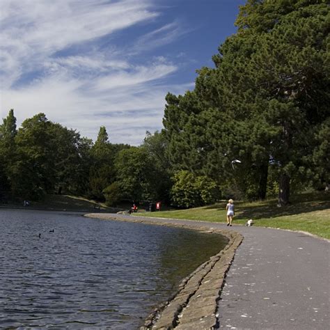 Boating lake walkway, Sefton Park,... © Paul Harrop :: Geograph Britain and Ireland