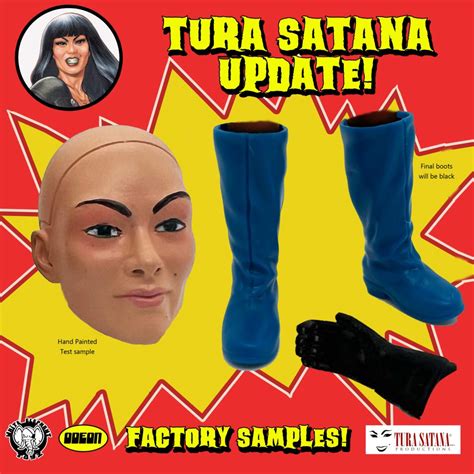 Tura Satana Action Figure Update! | Mego Central