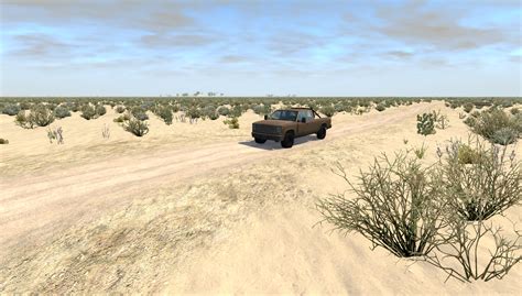 WIP Beta released - BeamNG Off Road Open Desert Trails 4096x4096 | BeamNG