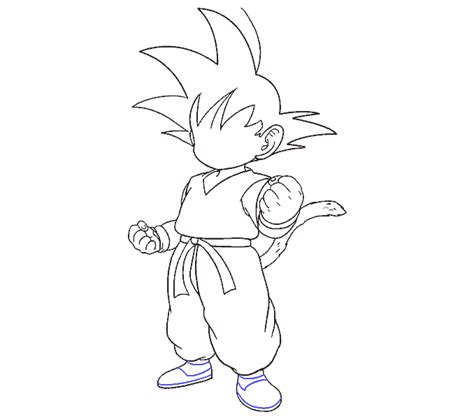 How to Draw Goku in a Few Easy Steps | Easy Drawing Guides