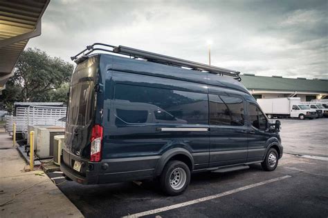 Ford Transit Adjustable Roof Rack by FreedomVanGo