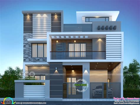 5 bedrooms 3635 sq.ft modern home design - Kerala Home Design and Floor Plans - 9K+ Dream Houses