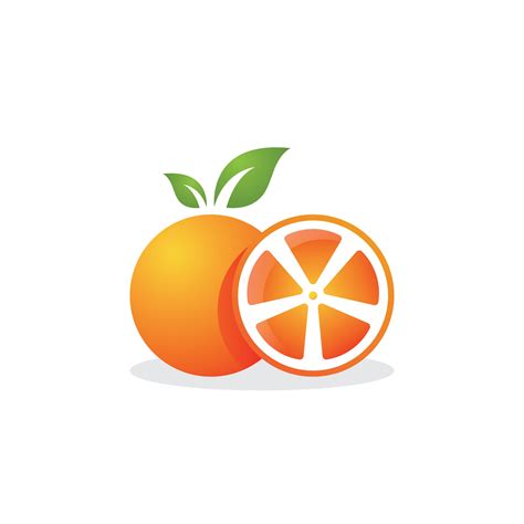 Orange logo design Vector icon illustration 3011407 Vector Art at Vecteezy