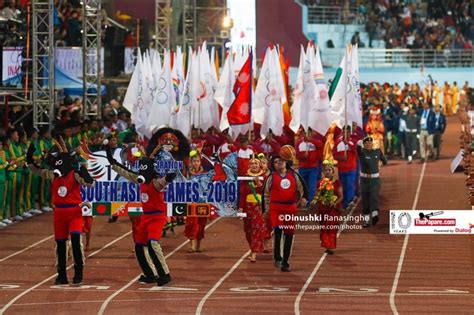 Photos: Opening Ceremony of the 13th South Asian Games