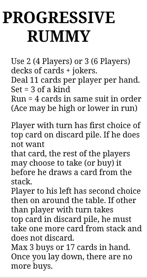 Printable Shanghai Rummy Rules