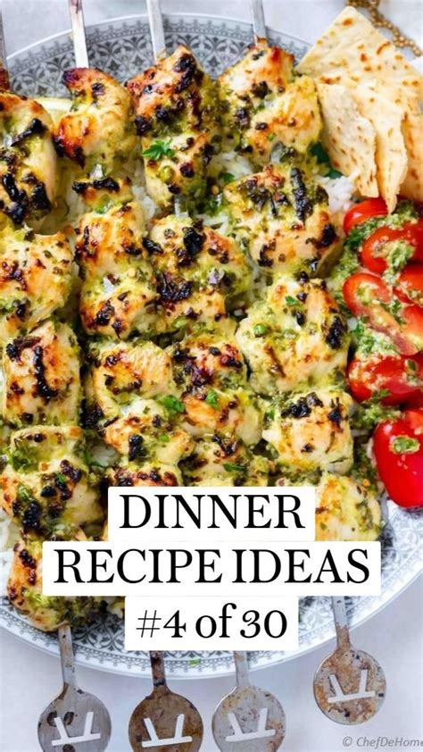 Dinner recipe ideas #4 of 30 {Today's Recipe : Chimichurri Chicken}: An immersive guide by ...