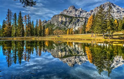 Lago Antorno Dolomites Italy Wallpapers - Wallpaper Cave